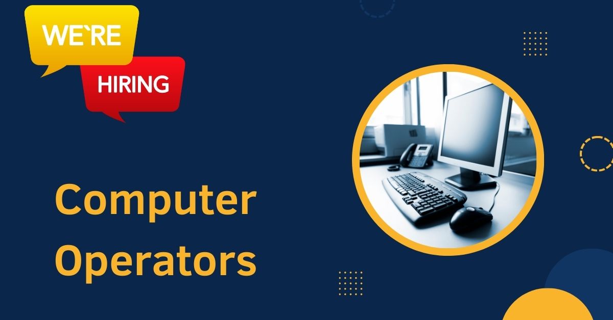 Computer Operators Needed in Dubai (Web Development)