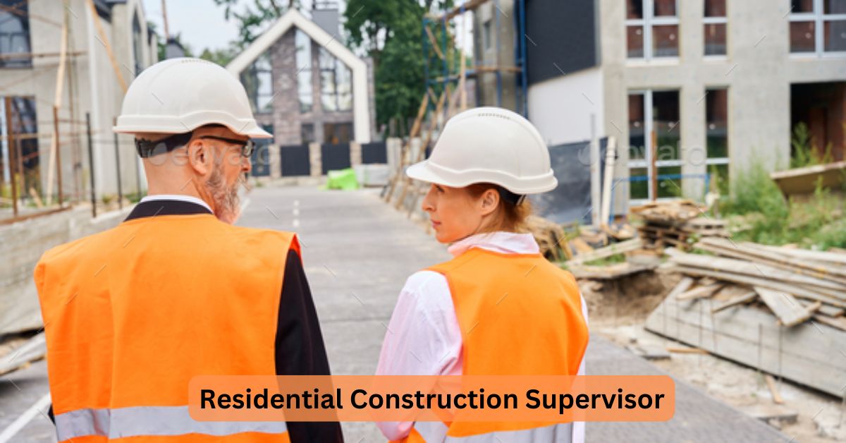 Residential Construction Supervisor Required in Canada