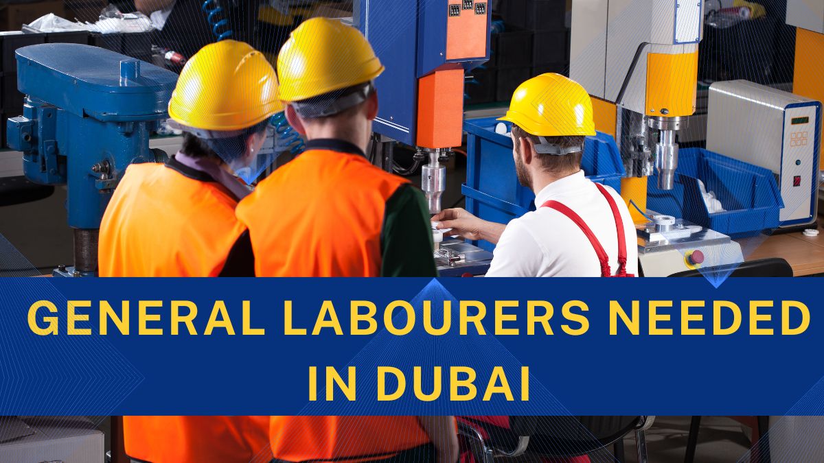 General Labourers needed in Dubai