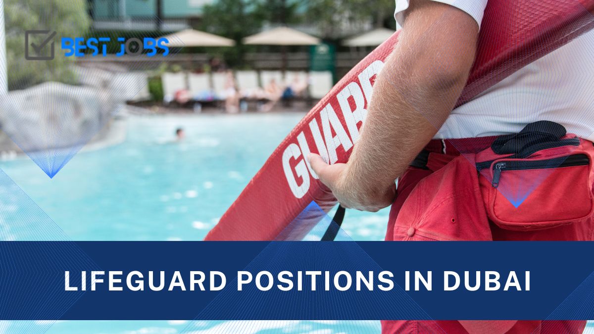 15 Lifeguard positions in Dubai (Male & Female)