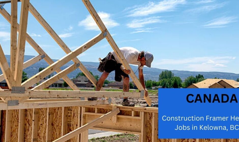 Construction Framer Helper positions in Canada