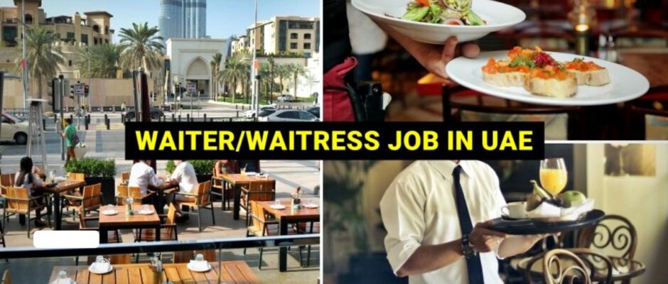 Waiter/ Waitress jobs in Dubai